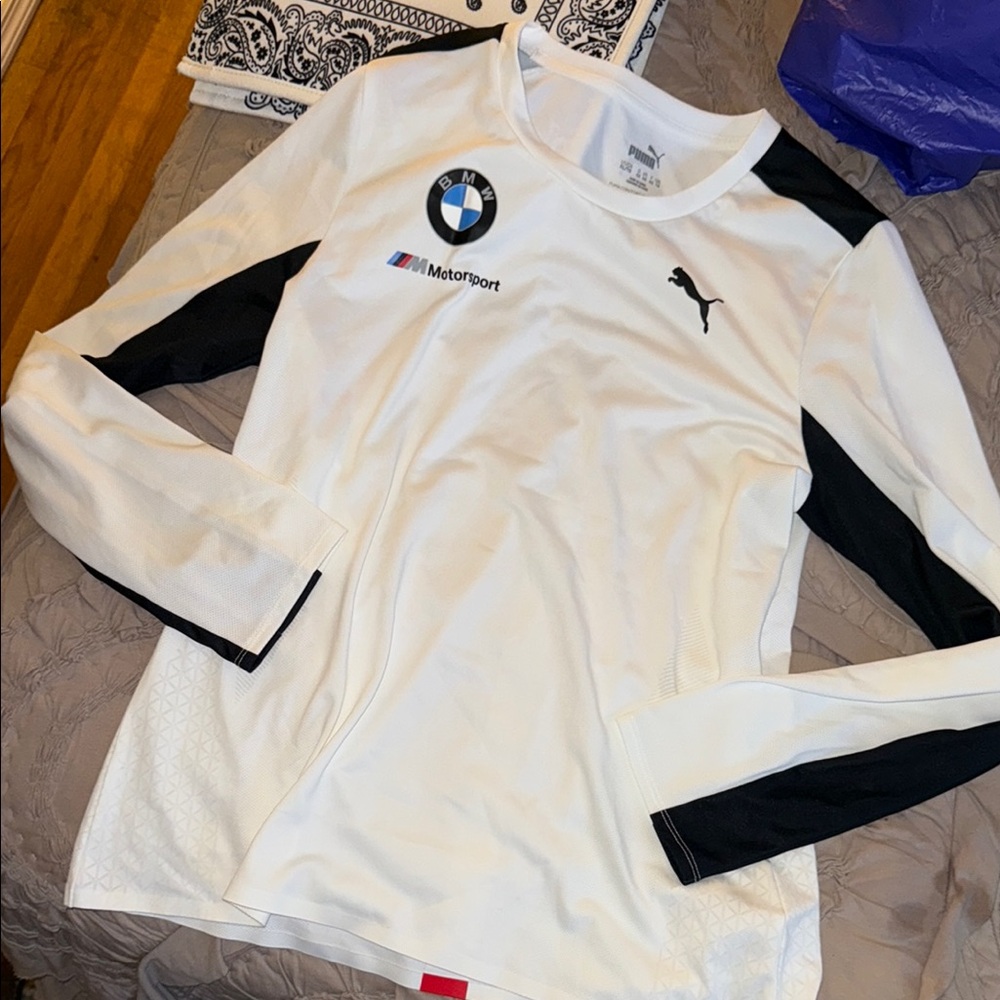 BMW Motorsport White Long Sleeve - Picture 4 of 7